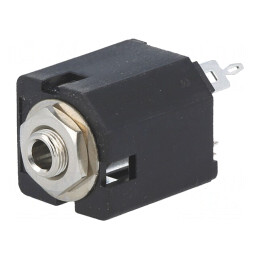Soclu Jack 3,5mm Stereo Mamă THT | Electronic-mag.ro | Componente Electronice