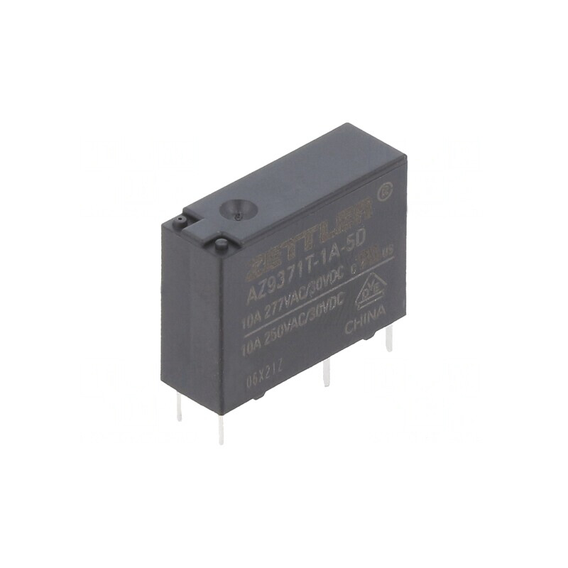 Releu Electromagnetic SPST-NO 5VDC 10A | Electronic-mag.ro | Componente Electronice