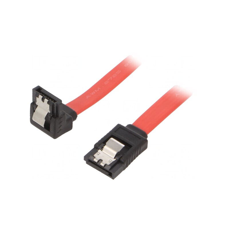 Cablu SATA III 0,5m Roșu 90º | Electronic-mag.ro | Componente Electronice Cablu SATA III 0,5m Roșu 90º | Electronic-mag.ro | Componente Electronice