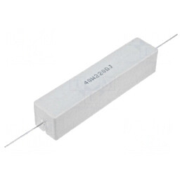 Rezistor Bobinat Ciment THT 100Ω 40W ±5% | Electronic-mag.ro | Componente Electronice