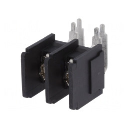 Regletă de Conexiuni PCB 90° 11mm 2 Piste 4mm2 | Electronic-mag.ro | Componente Electronice