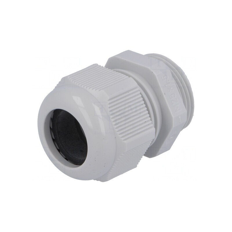 Garnitură Etanșare M25 Poliamidă Gri IP68 | Electronic-mag.ro | Componente Electronice