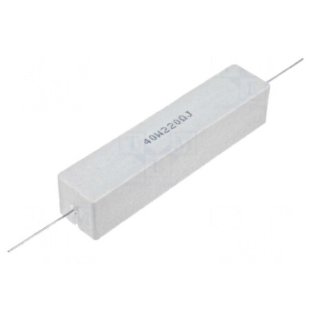 Rezistor Bobinat Ciment THT 330Ω 40W | Electronic-mag.ro | Componente Electronice