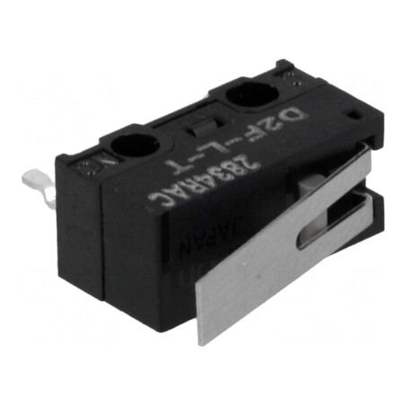 Microîntrerupător cu Manetă 3A/125VAC 2A/30VDC | Electronic-mag.ro | Componente Electronice