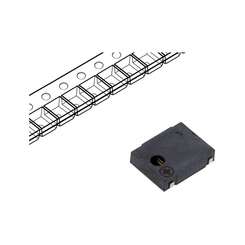 Semnalizator Electromagnetic SMD 2730Hz | Electronic-mag.ro | Componente Electronice