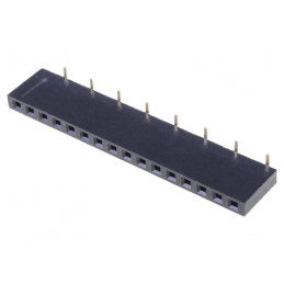 Soclu pini mamă 16 pini 2.54mm SMT | Electronic-mag.ro | Componente Electronice