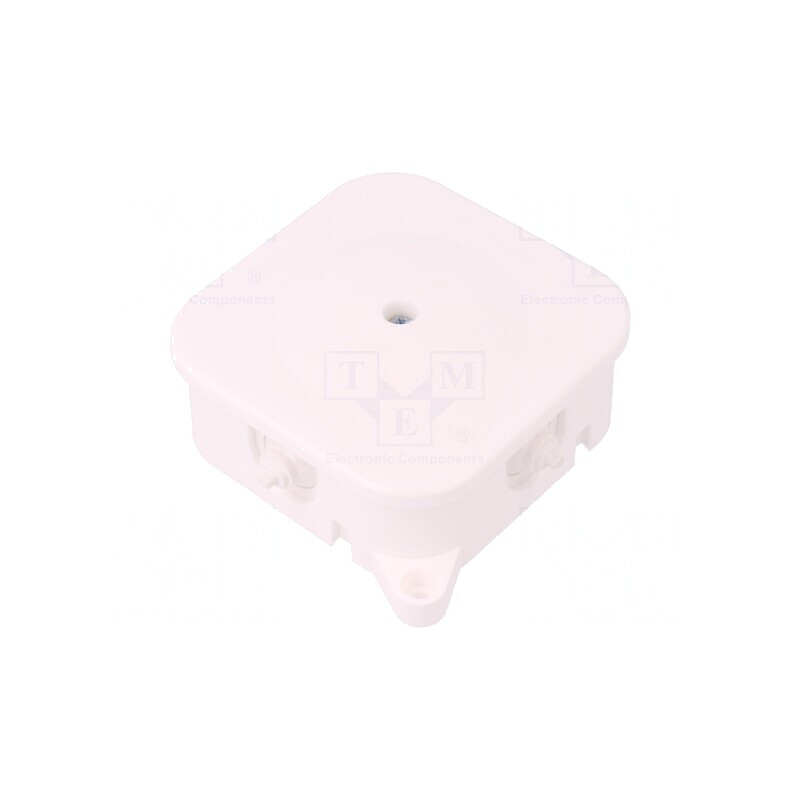 Cutie de Conexiuni 86x86x35mm Albă IP42 | Electronic-mag.ro | Componente Electronice Cutie de Conexiuni 86x86x35mm Albă IP42 | Electronic-mag.ro | Componente Electronice