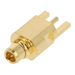 Soclu MMCX Mamă 50Ω Aurit PTFE | Electronic-mag.ro | Componente Electronice