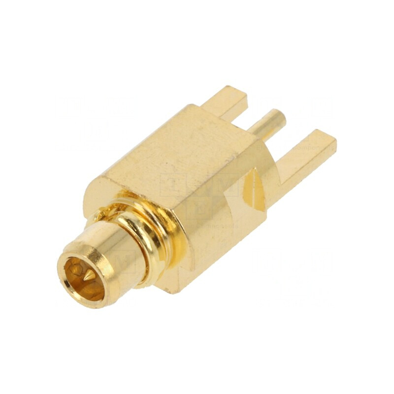 Soclu MMCX Mamă 50Ω Aurit PTFE | Electronic-mag.ro | Componente Electronice