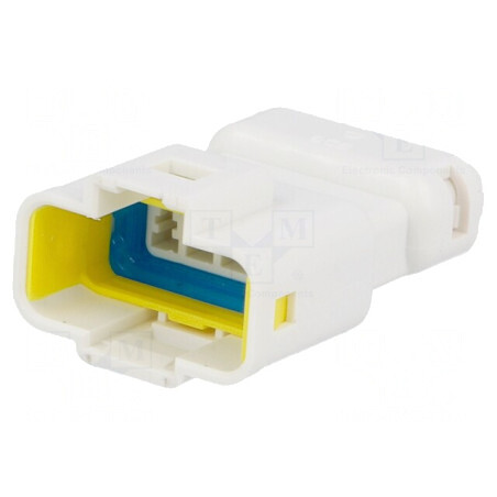 Conector cablu-cablu E-Seal tată alb IP67 | Electronic-mag.ro | Componente Electronice
