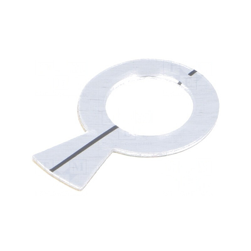 Indicator Autoadeziv Aluminiu 16mm | Electronic-mag.ro | Componente Electronice