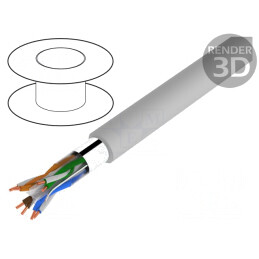 Cablu de Date BiTLAN CAT6 F/UTP 23AWG | Electronic-mag.ro | Componente Electronice