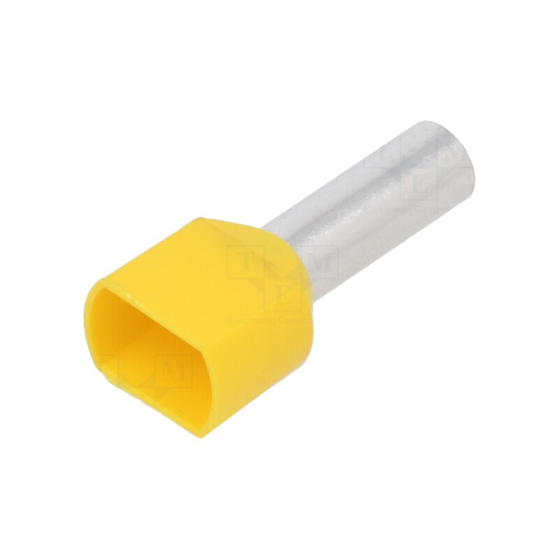 Tub de Capăt Izolat Dublu Cupru 10mm² 14mm | Electronic-mag.ro | Componente Electronice Tub de Capăt Izolat Dublu Cupru 10mm² 14mm | Electronic-mag.ro | Componente Electronice