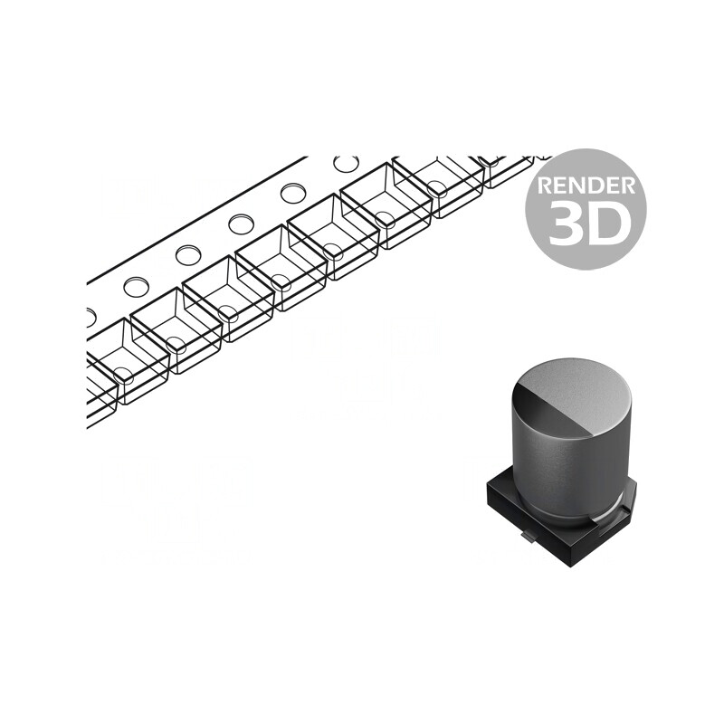 Condensator Hibrid 270uF 35V 20mΩ | Electronic-mag.ro | Componente Electronice