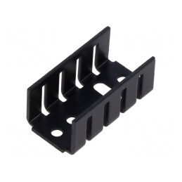 Radiator Negru TO220 35x18.5x15mm | Electronic-mag.ro | Componente Electronice