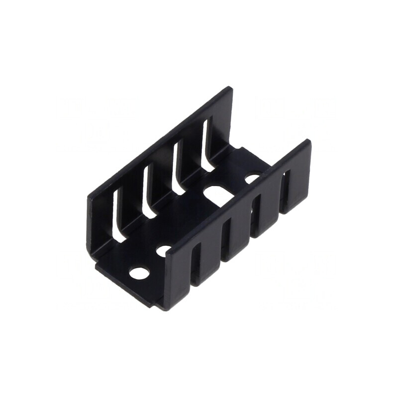 Radiator Negru TO220 35x18.5x15mm | Electronic-mag.ro | Componente Electronice