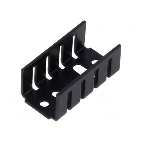 Radiator Negru TO220 35x18.5x15mm | Electronic-mag.ro | Componente Electronice
