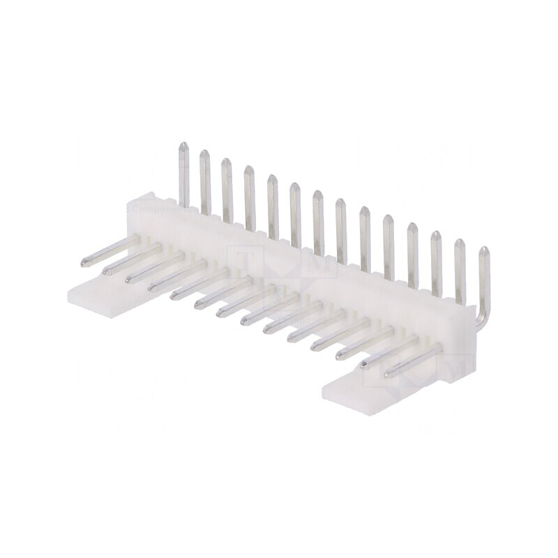 Soclu cablu-placă 2,54mm 14 pini THT cositorit | Electronic-mag.ro | Componente Electronice