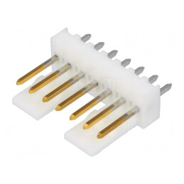 Soclu cablu-placă tată 2,54mm PIN 7 aurit drept | Electronic-mag.ro | Componente Electronice