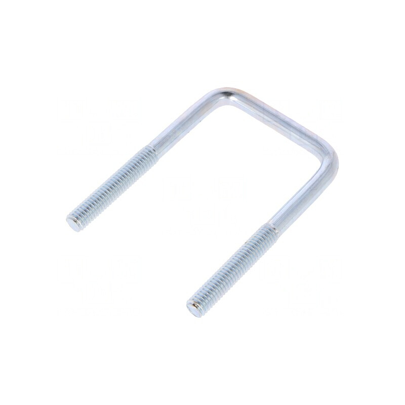 Bridă U Oțel Zinc Filet 30mm Lățime 35mm | Electronic-mag.ro | Componente Electronice