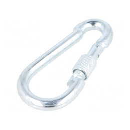 Carabină Oțel 80mm cu Protecție Zincată 8mm | Electronic-mag.ro | Componente Electronice