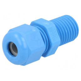 Garnitură etanșare filet alungit M12 IP68 albastră | Electronic-mag.ro | Componente Electronice