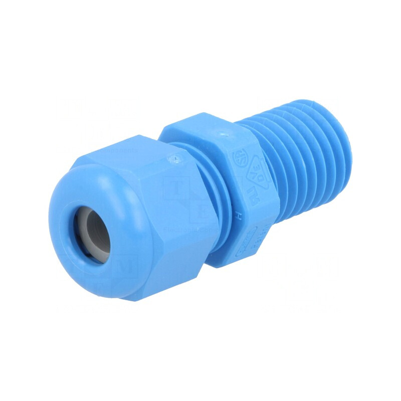 Garnitură etanșare filet alungit M12 IP68 albastră | Electronic-mag.ro | Componente Electronice