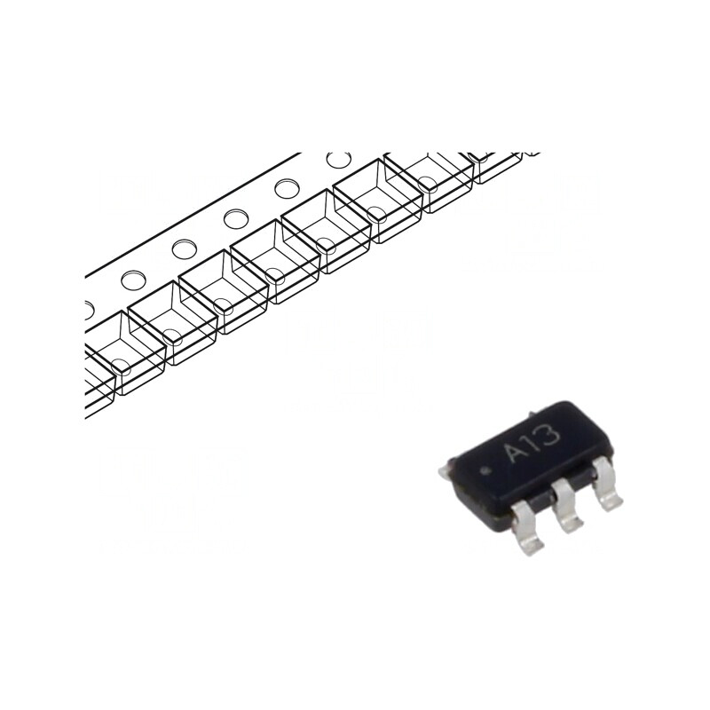 Amplificator Operaţional 1MHz 2.7-5.5V SOT23-5 | Electronic-mag.ro | Componente Electronice