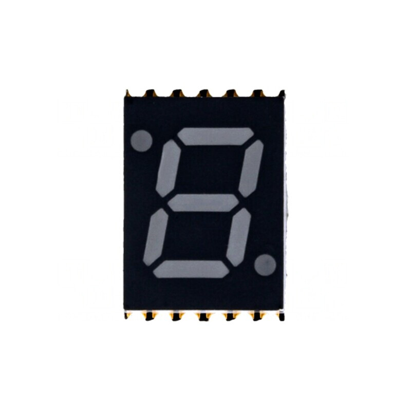Afișaj LED 7 Segmente Roșu 7mm SMD | Electronic-mag.ro | Componente Electronice