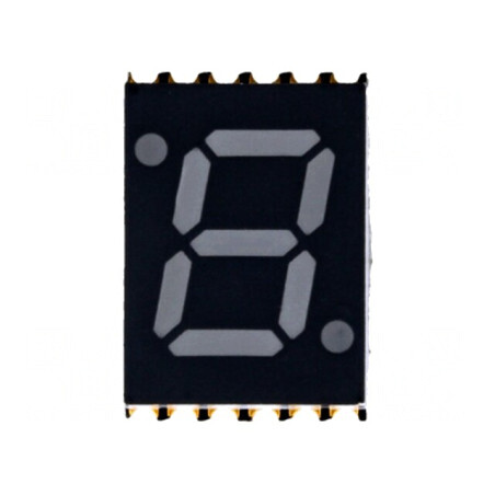 Afișaj LED 7 Segmente Roșu 7mm SMD | Electronic-mag.ro | Componente Electronice