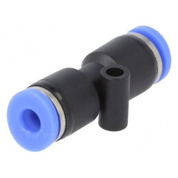 Racord Push-in de Trecere PBT BLUELINE | Electronic-mag.ro | Componente Electronice