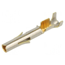 Pin Mamă Alamă Aurit Crimpat 0.5-2mm2 20AWG-14AWG | Electronic-mag.ro | Componente Electronice