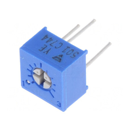 Potentiometru Orizontal 500Ω 500mW | Electronic-mag.ro | Componente Electronice