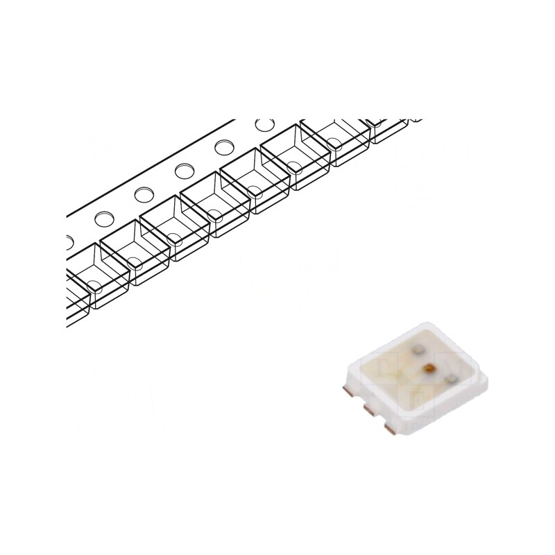 LED SMD RGB PLCC6 3.5x2.8mm 20mA | Electronic-mag.ro | Componente Electronice LED SMD RGB PLCC6 3.5x2.8mm 20mA | Electronic-mag.ro | Componente Electronice