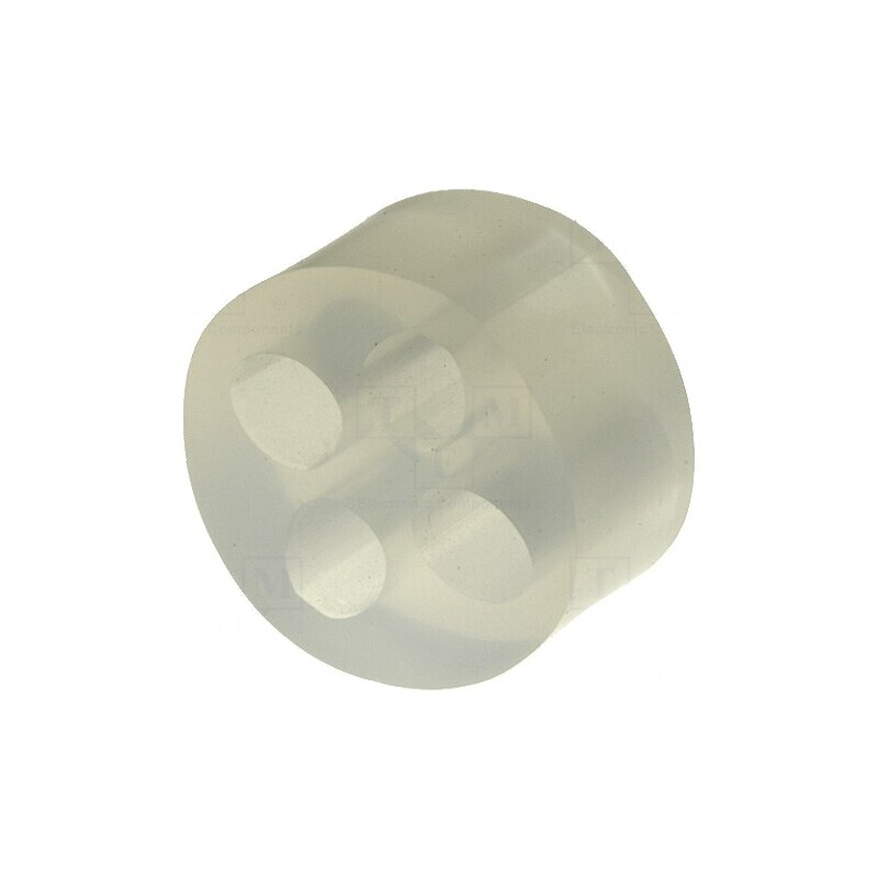 Insert Presetupă 4mm PG13,5 IP54 Silicon 4 Orificii | Electronic-mag.ro | Componente Electronice