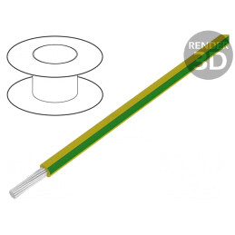 Cablu Electric PVC 1.5mm2 Galben-Verde 100m | Electronic-mag.ro | Componente Electronice