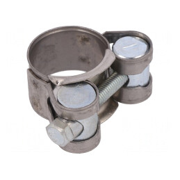 Colier cu şurub oţel cromat 18mm 20-22mm | Electronic-mag.ro | Componente Electronice