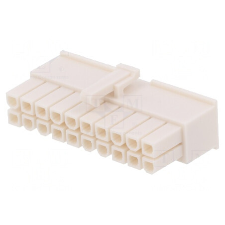 Mufă cablu PCB Mini-Fit Jr 4.2mm 20 PIN | Electronic-mag.ro | Componente Electronice