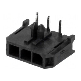 Soclu cablu-placă Micro-Fit 3.0 3mm 3 pini 5A 600V | Electronic-mag.ro | Componente Electronice