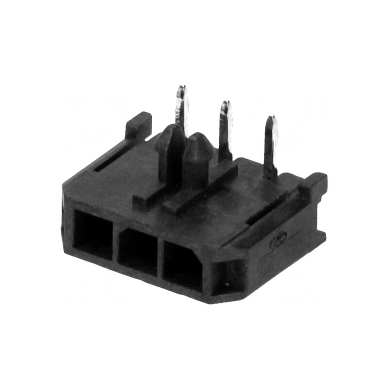 Soclu cablu-placă Micro-Fit 3.0 3mm 3 pini 5A 600V | Electronic-mag.ro | Componente Electronice
