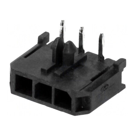 Soclu cablu-placă Micro-Fit 3.0 3mm 3 pini 5A 600V | Electronic-mag.ro | Componente Electronice