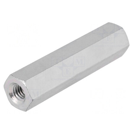 Piuliță Distanțieră Filetată 60mm M8 Hexagonală | Electronic-mag.ro | Componente Electronice