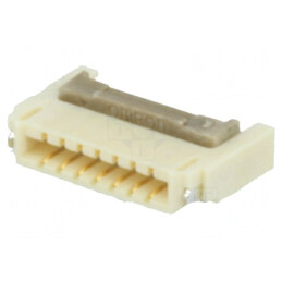 Conector FFC/FPC Orizontal 7 Pin Profil Jos Contacte Duble | Electronic-mag.ro | Componente Electronice