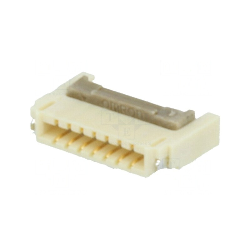 Conector FFC/FPC Orizontal 7 Pin Profil Jos Contacte Duble | Electronic-mag.ro | Componente Electronice