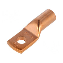 Vârf inelar tubular M5 cupru crimpat 16mm2 | Electronic-mag.ro | Componente Electronice