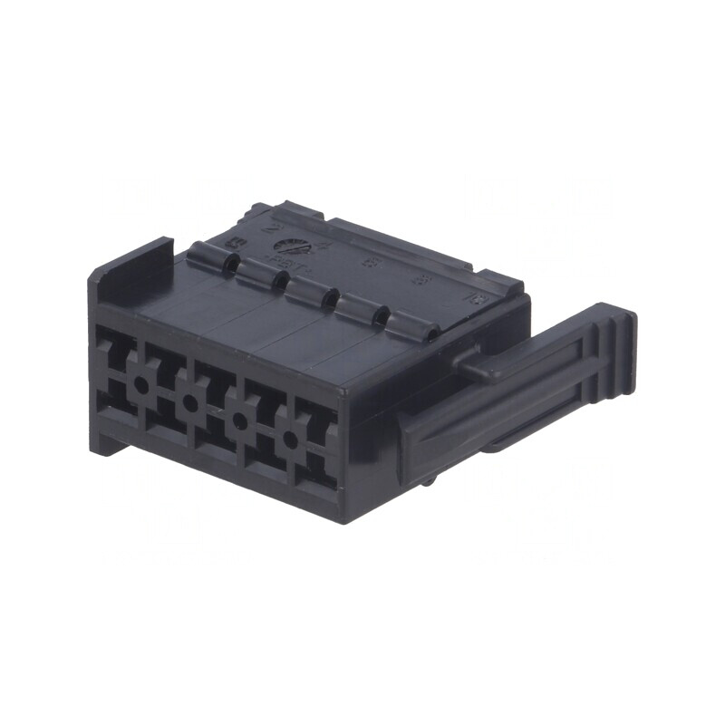Conector cablu-cablu JPT mamă 10 pini negru | Electronic-mag.ro | Componente Electronice
