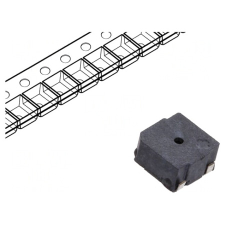 Semnalizator Electromagnetic SMD 4000Hz | Electronic-mag.ro | Componente Electronice