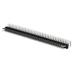 Conector pini tată 80 pini 90° 2,54mm THT | Electronic-mag.ro | Componente Electronice