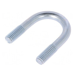 Bridă tip "U" oțel zincat 14mm pentru fixare țevi | Electronic-mag.ro | Componente Electronice