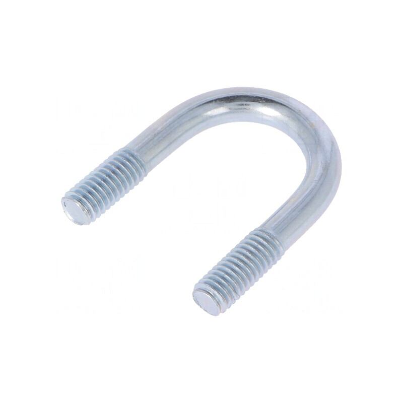 Bridă tip "U" oțel zincat 14mm pentru fixare țevi | Electronic-mag.ro | Componente Electronice